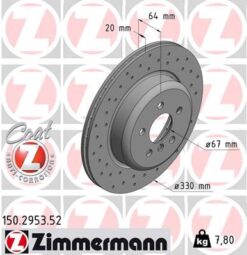 Fren Dıskı Arka Sag Bmw G30 G32 G11 G12 - 34216882246