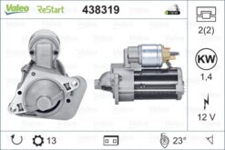Marş Motoru 1.4 Kw 12v Start Stoplu Araçlar İçin Clıo Iv 12 Captur 13 Megane Iıı 09 Fluence 09 Megane Iv 16 Talısman 15 Duster 10 Qashqaı Iı 13 1.5dci - 2330000Q3B-233001073R-233007223R