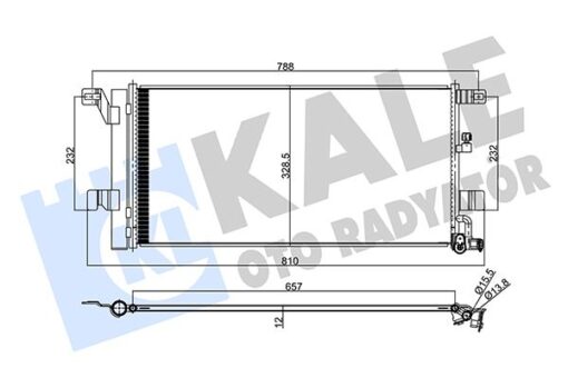 Kondenser Audı A4 16-a5 17-a6 19-a7 19- Al/al - 8W0816411L-8W0816411Q-8W0816421