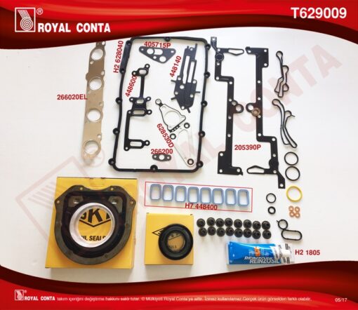 Motor Takım Conta Skt Keç. Subp.lastik Skc Siz Transıt V348 11 14 V363 14 Ranger 12 2.2tdcı 155ps Euro5 A.ceker - BK3Q6008AAT-T229389