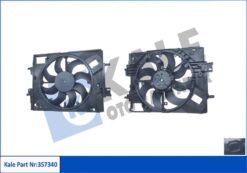 Fan Motoru Davlumbazlı Renault Clıo Vcaptur Iı 1.0 Tce 19 Rezistörsüz 12v 150w 2200rpm - 214810411R
