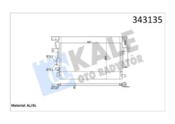 Klima Kondenseri Chrysler 300c-touring Al-al - 68050292AA-5175368AA-1215477AA