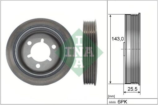 Krank Kasnağı Peugeot P206-p207-p301-p307-partner-bıpper Cıtroen Berlıngo-nemo-c2-c3-c4-xsara 1.4 1.6 I 16v 08 - 0515.R8-0515.P1-0515.N0-0515.S1