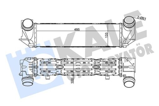Turbosarj Radyatoru Bmw N20 F10 F11 - 17117618769