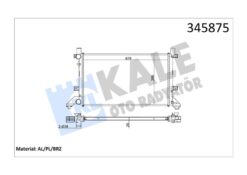 Radyatör Lt28-35-lt28-46 2.5tdı-2.8tdı Ac Klimasız Mek 679x399x26 Al/pl/brz - 2D0121253-2D0121253B-2D0121253E