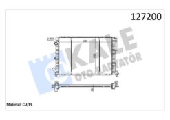 Radyatör Lgn 1.8-2.0 16v-2.2 D Espace Iıı 2.0 Ac Mek Otom 2 Sıra Pa Sistem 635x441x47 - 7701044076-7701038219-7701043411