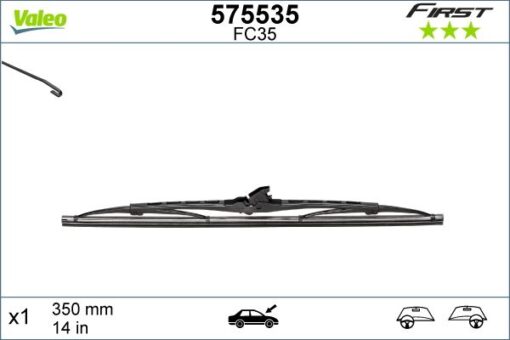 Silecek Süpürgesi 35cm X1 Normal Tip First Üniversal - BMP350-1-BMP350