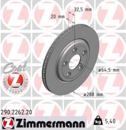 Fren Dıskı Arka Jaguar S-type 2 X200 Xj X350. X358 - XR858224-XR827087-JLM20802
