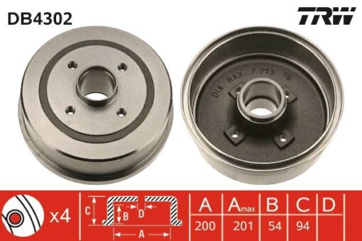 Arka Fren Kampana Corsa C 01 11 Abs Li - 9196290-418001