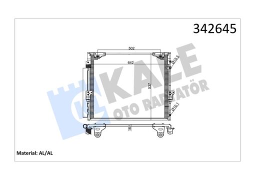 Klima Kondenseri Land Cruıser Al-al - 8846060400-8846060400