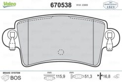 Arka Fren Balatası Renault Master Iı 01 06 Opel Movano A 01 06 - 7701206763-4403467-7485114491