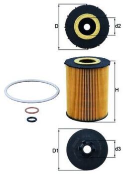 Yag Fıltresı Bmw N62 E60 E61 E63 E64 E65 E66 E70 - 11427542021