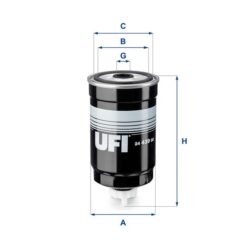 Yakıt Filtresi Uzun Tip Hyundaı Accent Admıre. Era. Getz. Matrıx 1.5l D3ea D4fa Crdi 02-10 / H-1. Starex. Lıbero 2.5l D4cb 03- / Kıa Rıo 1.5l D4fa 05-11 / Carens 2.0l D4ea 10-13 - 3192226910-319223E200