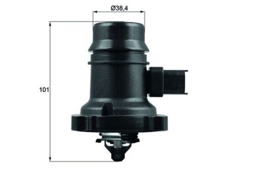 Termostat 103c Opel Adam-astra J-corsa D-e-merıva B-chevrolet Aveo-cruze 1.2-1.4 12 - 28290033-1338379-55593033-25200454