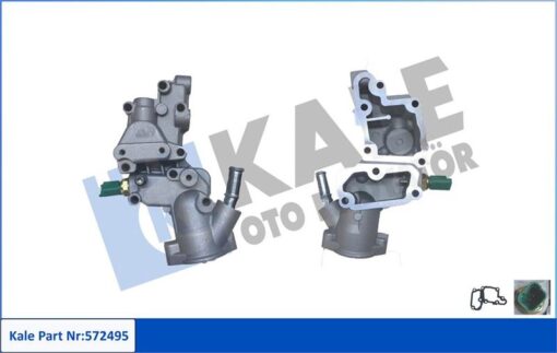 Kompletermostat-alumınıumgövdeli Cıtroen Berlıngo-c2-c3 I-c3 Iı-xsara-fıat Fıorıno-qubo-peugeot 1007 206-206 -207-207 Sw-partner - 9654775080-1336P9--1336Y8