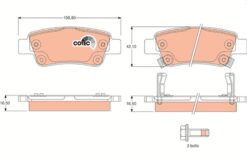 Arka Fren Balata Honda Cr-v 2.2l N22a Ctdi Dizel Re6 06- / Cr-v 2.0l R20 Benzinli Re5 Otomatik Vites 07-15 / Cr-v 1.6l N16a2 Re6 İ-dtec Dizel 4x2 4x4 13- - 43022SWWG01-43022SWWG02-43022SWWG00