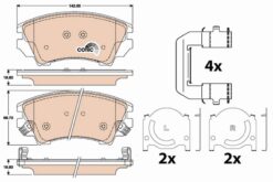 Ön Balata Opel Astra J 12 14 Insıgnıa 08 11 Zafıra 11 Saab 9.5 10 17 Jant Gdb1783 - 1605434-95520061-1605317-1680880480