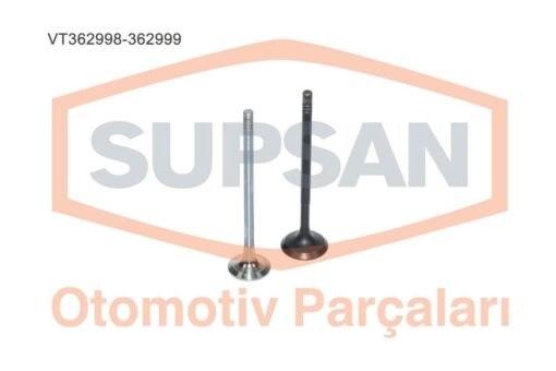Subap Emme Egzoz Renault Captur 13 Clıo Iv 12 Symbol Iıı 14 0.9tce 12 Supap 3 Silindir - 132013562R-132025379R