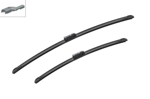 Aerotwin Silecek 65 50 X2 Flatblade Volvo C30 06 S40 05 S60 10 S80 06 V50 05 V70 07 V60 10 Xc7 - 30753009-31253012-31250286-31333385