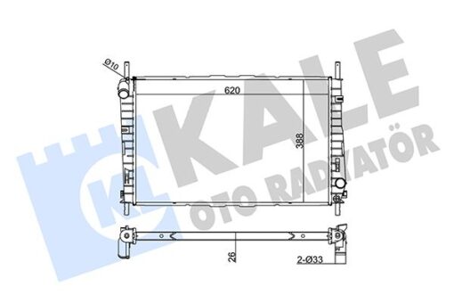 Motor Radyatoru Ac Mondeo Iıı 1.8 16v 2.0 16v Benzınlı 01 07 Klımalı - ME1S7H8005AD-ME3S718005AB