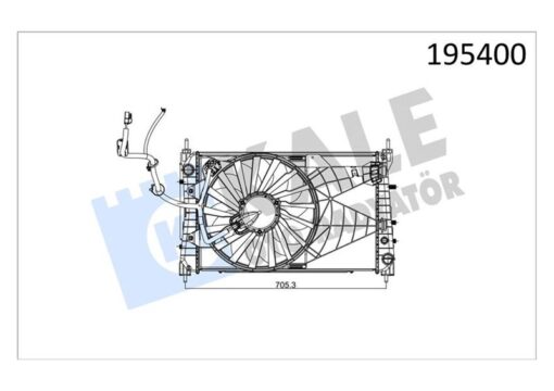 Radyatör Fan Davlumbaz Kondenser Turbo Rad. Modül Lınea 1.3 Jtd Klimalı 1 Sıra Alb Sistem - 51785225