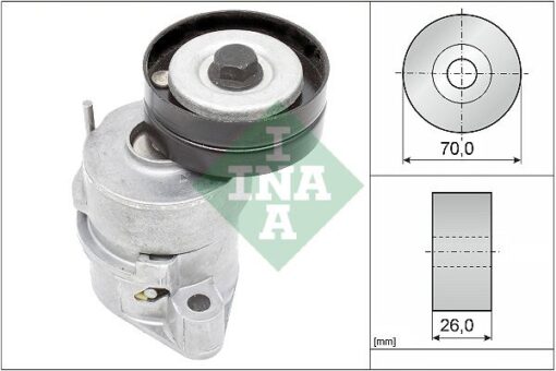 Alternatör Gergi Rulmanı Kütüklü Astra F-combo-corsa -vectra A 1.4-1.6-1.4sı-1.4ı 16v 70x26x17 - 1340533-90411025