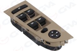 Cam Açma Anahtarı Sol Dörtlü Katlanmaz Bej Çerçeveli Bmw E90 E91 - 61319217331