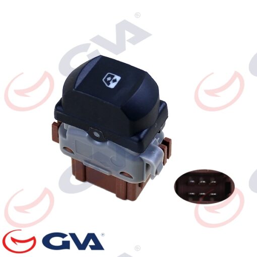 Cam Açma Anahtarı Megane Iı Ön Sağ Tekli - Yolcu - 8200442266