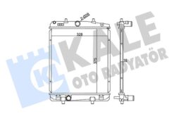 X Radyatör P107-c1 Dv4td 1.4hdı 8v-toyota Aygo D4d Mekanik 375x328x16 Al-pl-brz - 1330.P2-16400YV020-1330.P3