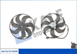 Fan Motoru Davlumbazlı Golf Iv-bora 99-01 Leon-octavıa-fabıa 1.6-1.8-1.8t-1.9tdı-2.0 150-80w-345mm - 1J0959455B-1J0959455E-6E0959455A
