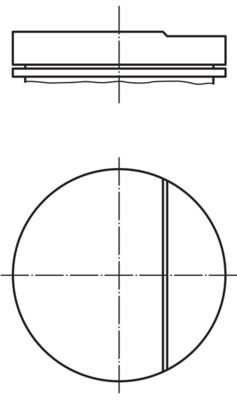 Piston Complete 93.75 Mm Mercedes-benz