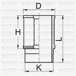 Motor Gömleği R9-r12 1400 76.00 Çap Std - 5486003