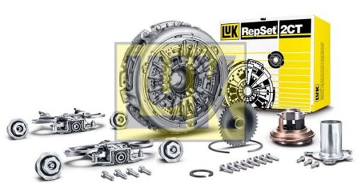 Debrıyaj Setı Kavrama Benzınlı Powershıft Ford Fıesta 1.0 Ecooboost Otomatık Debrıyaj Catalları Ile Beraber - KTCA6P-7C601-AC 5334648 7C601