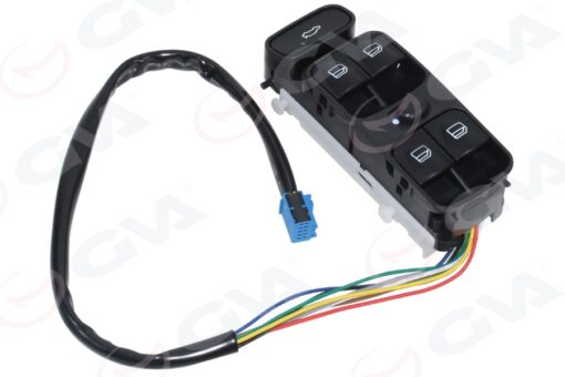 Cam Acma Salterı On Sol Sıyah Mercedes C-class W203 S203 - A20382106797167