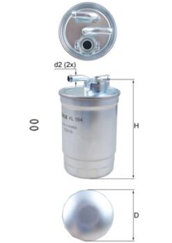 Yakıt Filtresi Dizel Audı A4-a4 Avant 2.0l-a6- A6 Avant 2.0l - 8E0127401-8E0127435A
