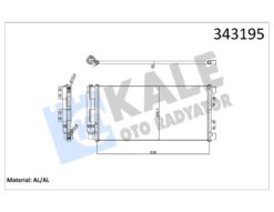 Klıma Radyatoru 18 K4f - 20 T2n - 25 K4f Freelander I L314 98 06 - JRB500080-JRB000110-JRB101070