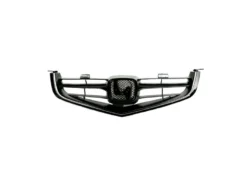 Honda Panjur Accord 03-05 Ön (siyah/alt Nikelajlı) - 71121-SEA-003ZA