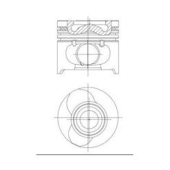 Motor Piston Segman Clıo-kng 1.5 Dcı K9k 77.00 1.00 26pim - 120A10282R-7701475703-7701475898