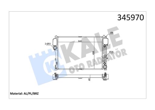 Motor Su Radyatoru Mercedes S-class W221 05 13 - A2215003103