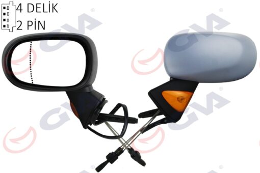Dış Dikiz Aynası Sol Modus 04 Mekanik Sinyalli Astarlı Asferik Vm-120pal - 7701060071