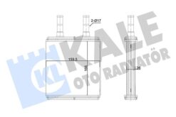 Kalorifer Radyatörü Hyundaı Getz 1.5l D4fa 06-09 - Aleminyum - 972211C000