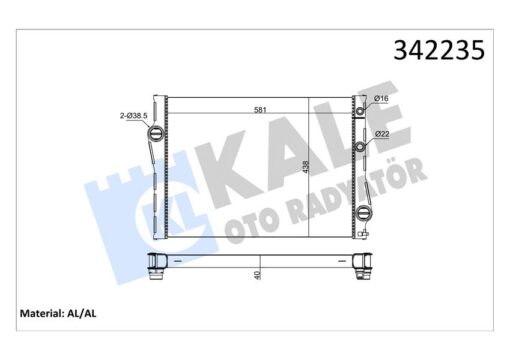Motor Su Radyatoru Bmw F15 F16 E70 E71 E72 - 17117533472