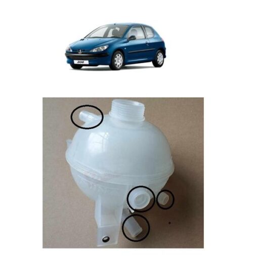 Yedek Su Deposu Genlesme Kavanozu P206-p307-c2-c3 1.4 1.6 16v 2.0 Hdi 16v 4 Girişli - 1323.77-1323.28-1323.86-1323.Z8