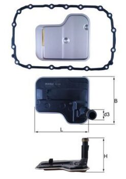 Otomatık Sanzıman Fıltresı Bmw N43 N45 N46 E87 E90 E91 E92 E84 E83 Sanz. Ga6l45r Contalı - 24117593565-24117572617