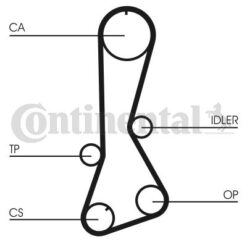 Triger Kayışı Eksantrik Kayışı Toyota Corolla 1.3l 2e Karbüratörlü Ee90. Ee100 88-98 123x240 - 1356811050-1356819025-13568YZZ11