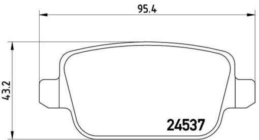 Arka Fren Balatası Mondeo Iv Ca2 07 14 S-max 09 06 S-max 09 Kuga I 08 12 Galaxy Iıı 06 Volvo S80 Iı 06 S80 07 V70 06 V70 07 Xc70 06 Freelander 2 2.2 - ME6G9J2M008GA-30794553-LR003657