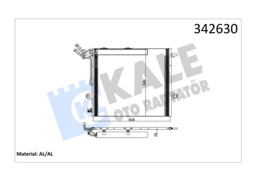 Klıma Radyatoru Mercedes W164 X164 W251 - A2515000054