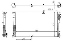 Radyator Mechanical Mt 780 470 34 Trafic Iı 2.0 Dci 01 630709-93857125 - 2140000Q0D-4416965-8200465488