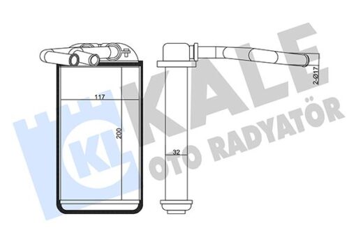 Kalorifer Radyatörü Honda Cıvıc 1.6l B16a2 Ek4 160hp 96-98 - Aleminyum - 79110S04G01
