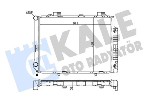Motor Su Radyatoru Mercedes E-class W210 S210 - A2105000903